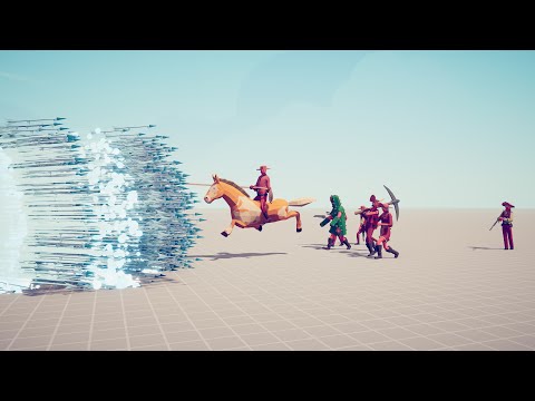 WILD WEST FACTION vs EVERY GOD - Totally Accurate Battle Simulator TABS