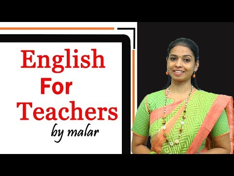 'Classroom English' # 60 by Malar - Learn Classroom English through Tamil Video