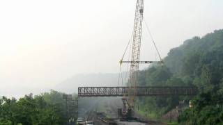 preview picture of video 'Whitaker bridge for the Great Allegheny Passage'
