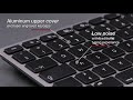 LMP Tastatur KB-1243 Weiss, DE-Layout mit Ziffernblock