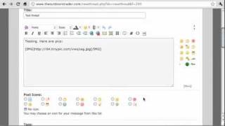 How to upload photos to The ODT