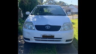 2001-07 Corolla headlight switch replacement.
