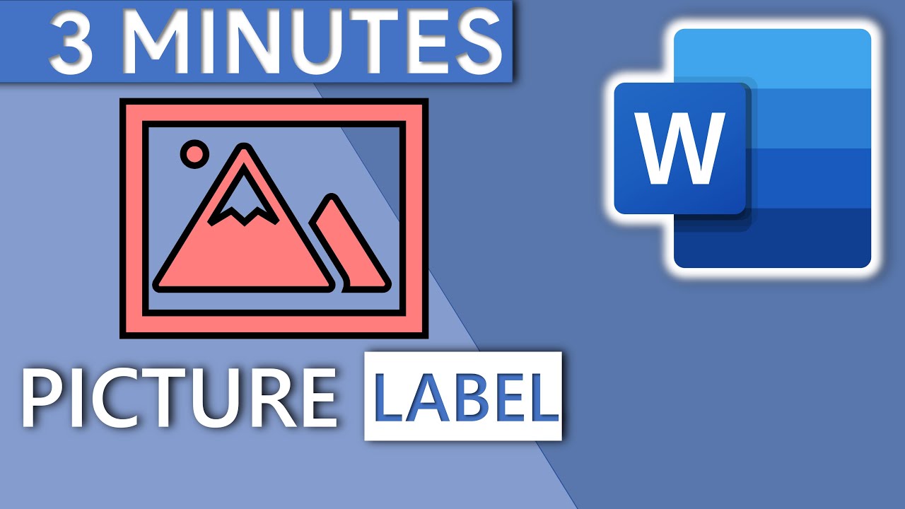 Picture Caption in Word & Group Label with Image (in 3 MINUTES | 2020)