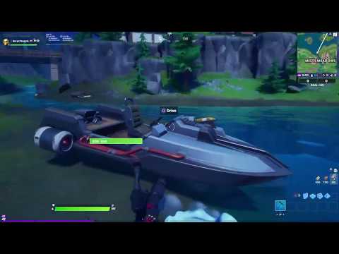 Catch Air With a Motorboat Fast Method Fortnite