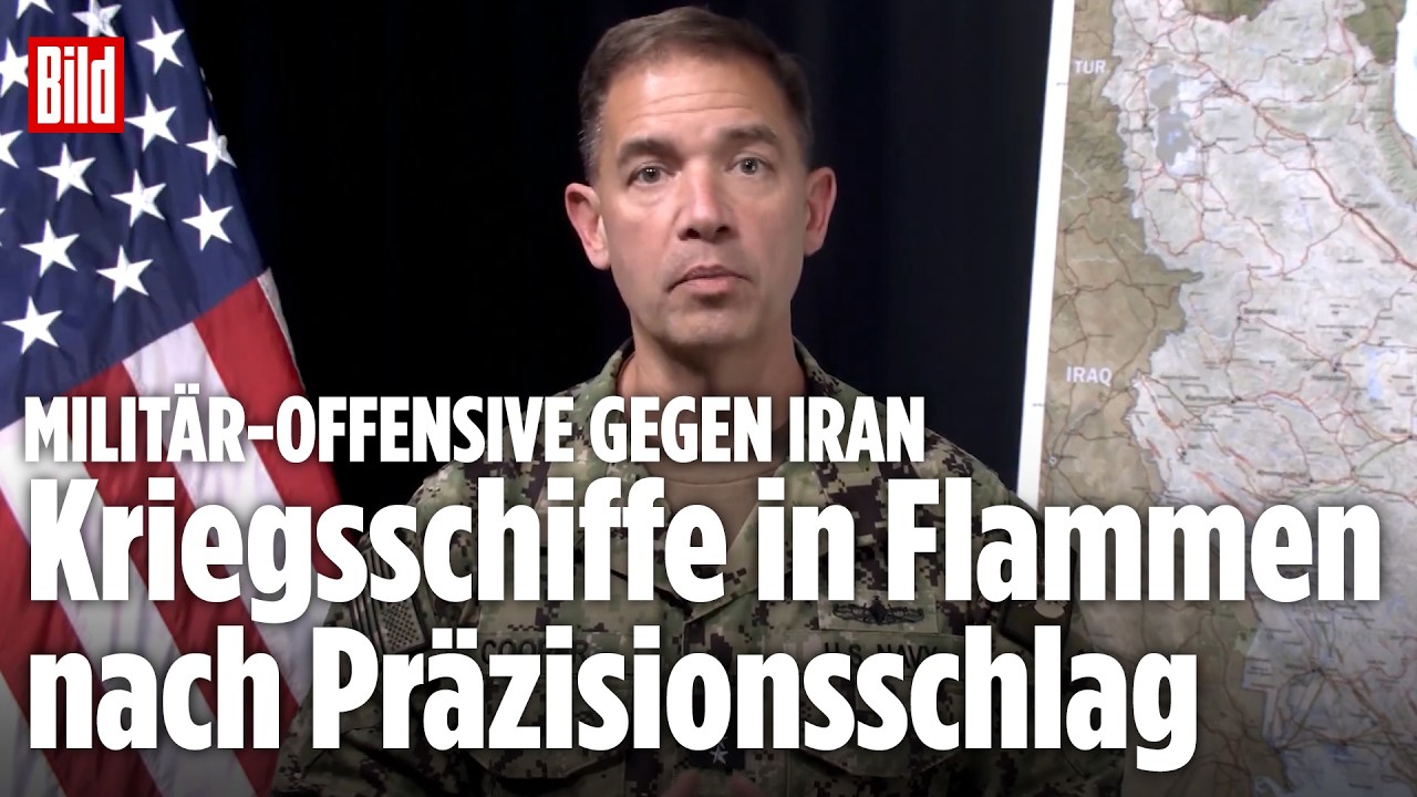 US-ADMIRAL ENTHÜLLT: Diese Ziele im Iran wurden schon zerstört – Operation „Epic Fury“