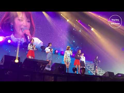 170923 Apink 에이핑크 Asia Tour Pink UP in Hong Kong - The Wave & the end [fancam]