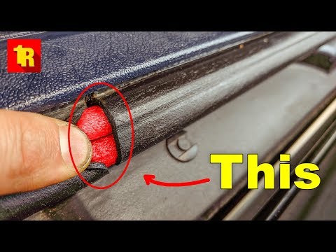 Why You Need To DO THIS TO YOUR CAR'S WEATHERSTRIPPING NOW!