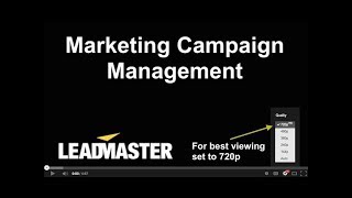 LeadMaster video