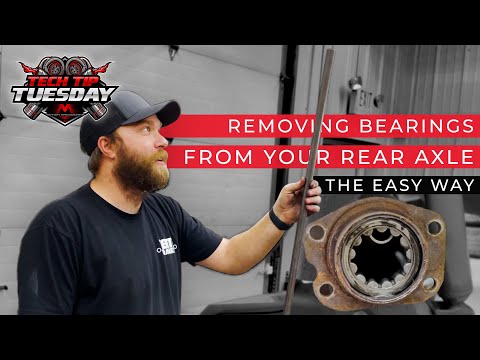Tech Tip Tuesday: Removing Bearings from your 8.8 Rear Axle