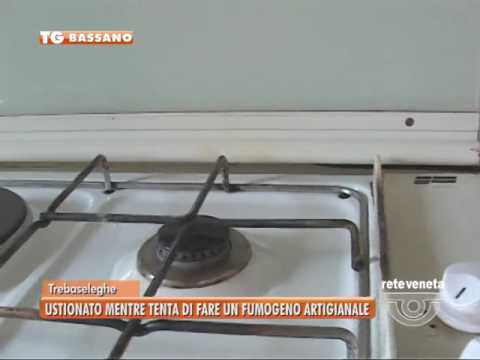 TG BASSANO (27/12/2016) - USTIONATO MENTRE TENTA DI FARE UN FUMOGENO ARTIGIANALE