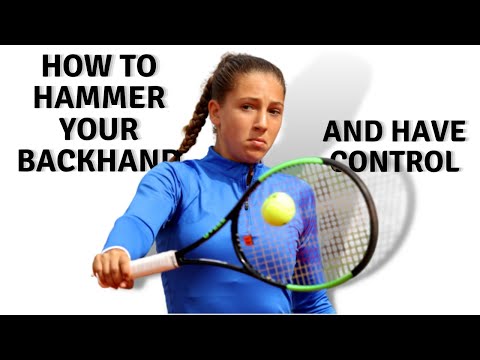 More Power, yet More Control on your Backhand