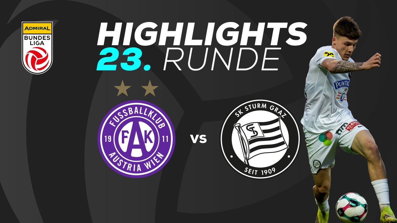 FK Austria Wien vs SK Sturm Graz Highlights