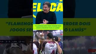 LUIZ CARLOS JÚNIOR CRITICA ATUAÇÃO DO FLAMENGO NA DERROTA PARA O LANÚS | #shorts | sportv