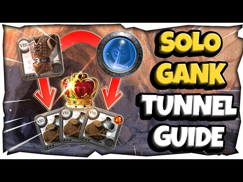 ALBION ONLINE 🏹 | MY WAY AND TIPS TO SOLO GANK IN TUNNELS, PRACTICE AND RESULTS WILL BE THERE ! 💪📈💰