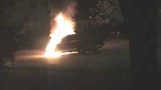 preview picture of video 'Burning Ford 150 - Waterville, Ohio'