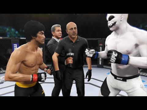 Bruce Lee vs. Jack Skeleton - EA Sports UFC 2 - Dragon Fights 🔥🐲