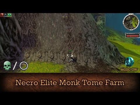 Byzzr Wingmender,  Elite Monk Tome Farm - Guild Wars Necromancer Farm N/Any - HM
