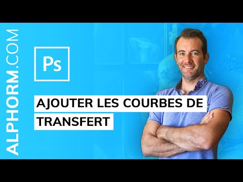 Comment ajouter les courbes de transfert sous Adobe Photoshop CC