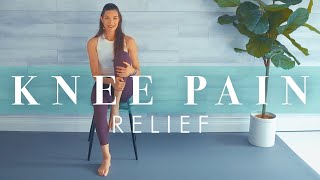 20 Minute Knee Pain Exercises // Strengthen & Stretch for Immediate & Long Term Relief!