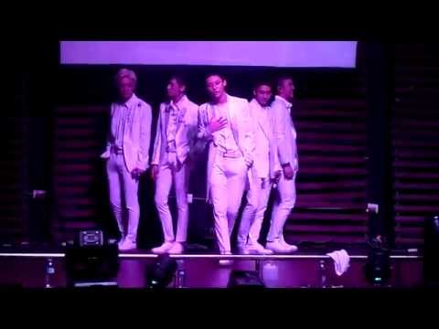 20/09/14 NU'EST in Peru [FANCAM] - "Not Over You"