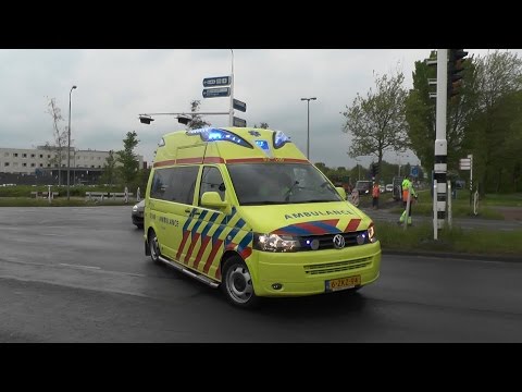 Spoedoverplaatsing, Silverline Ambulance 02-140 Leeuwarden vanaf MCL naar het UMCG