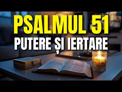 Psalmul 51: Rugăciunea perfectă pentru cei care caută putere și iertare