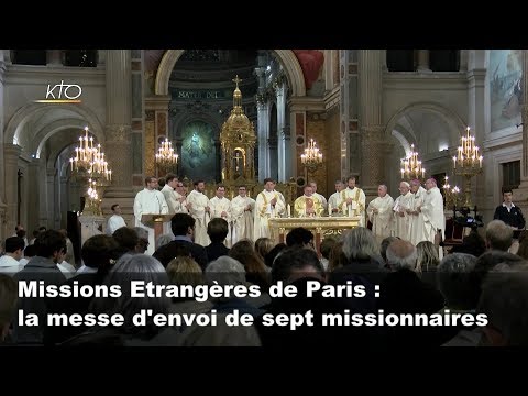 Missions Étrangères de Paris : la messe d’envoi de 7 missionnaires