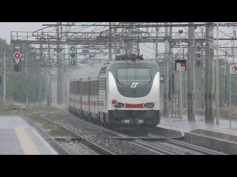 2019-06-22 La ferrovia Milano Bologna tra sole e acquazzoni estivi 11/16 - Il traffico di Fidenza
