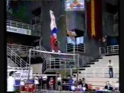 Virginie Machado 1990 Jr. European Team Championship Bars