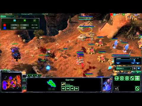 PvZ - Phoenix / Zealot / Carrier vs Hydralisks