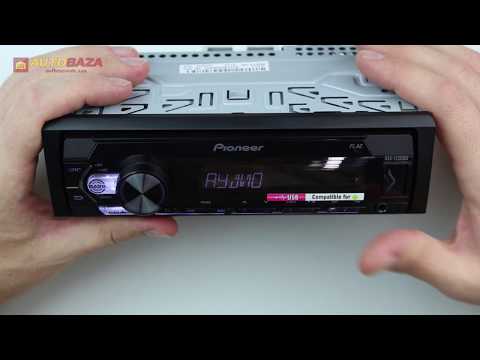 Automagnetola Pioneer imtuvas DEH-S120UB video