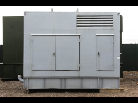 600 kW Detroit Diesel Generator Set Unit 87363