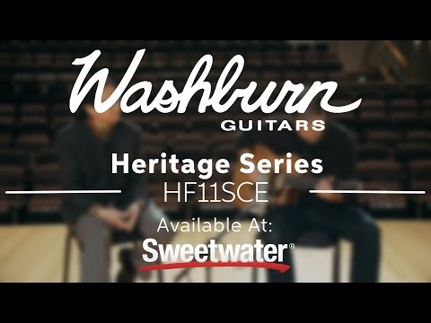 Обзор электроакустической гитары Washburn HF11SCE