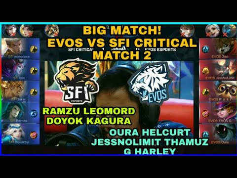 EVOS VS SFI MATCH 2 MPL SEASON 3 REGULAR SEASON WEEK 3