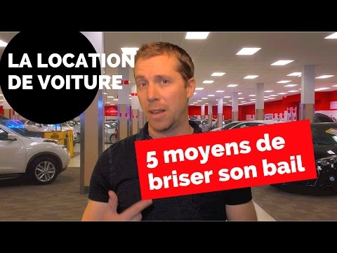 5 façons de mettre fin à sa location de voiture