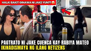 PAGTRATO ni Jake Cuenca kay Rabiya Mateo IKINADISMAYA ng FANS!!