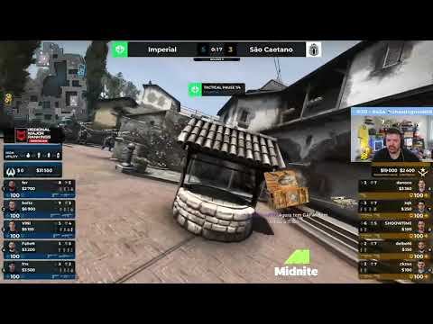 IMPERIAL vs São Caetano - GAULES JOGO COMPLETO (Rodada 1) - PGL MAJOR 2022