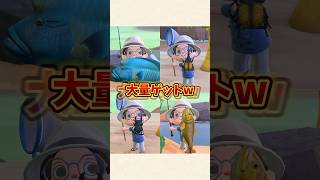 【あつ森】夏のレアな生き物大量ゲット！ベルも大金稼げますw【あつまれどうぶつの森】#shorts #あつ森