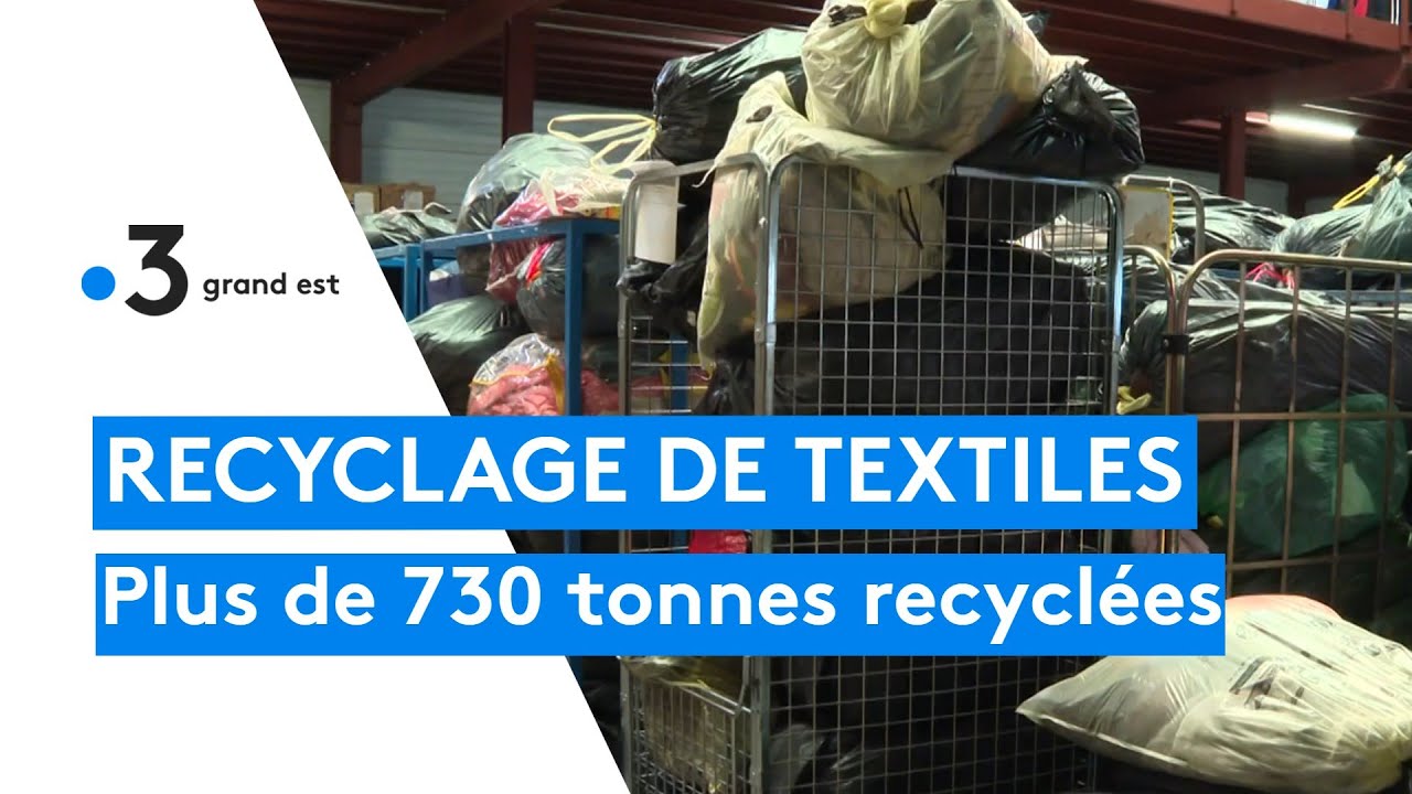 Alsace : une association a recyclé 730 tonnes de textiles