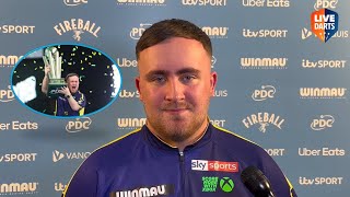 “IT HASN'T REALLY SUNK IT YET” | Luke Littler opens up on his start to life as World Champion