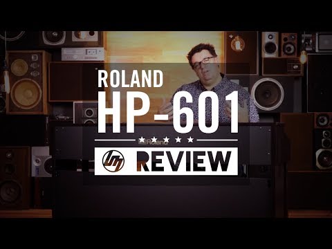 Обзор цифрового пианино Roland HP-601CR