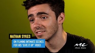 Nathan Sykes on his Steamy &quot;Give It Up&quot; Video