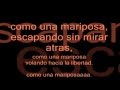 COMO UNA MARIPOSA CON DIANA REYES (con letra)