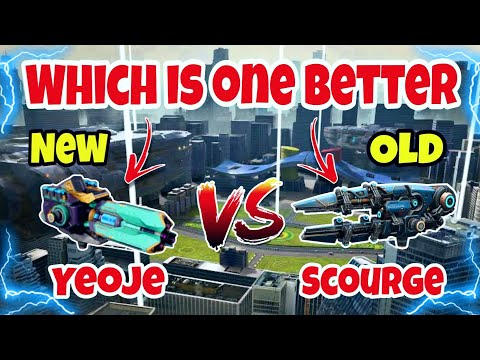 [WR]🔥 Yeoje VS Scourge Weapon Comparison |War Robots|