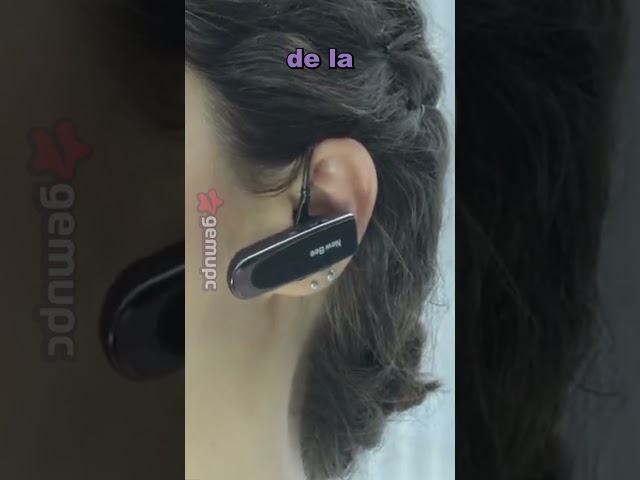 Vídeo relacionado con New Bee Auriculares Manos Libres Bluetooth V5.1 con 50 Horas de Conversación,Ultraligero Manos Libres Oreja con ENC Doble Micrófono Cancelación, Conexión de Dos Dispositivos para Conducir/Negocios