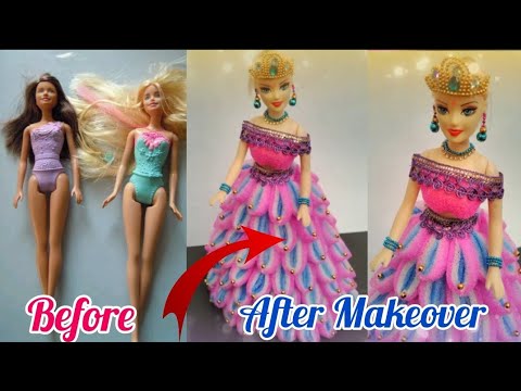 Custom Barbie Doll! Giving this Doll a Completely NEW Look - Makeover Transformation