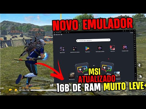 MELHOR EMULADOR PARA FREE FIRE BLUESTACKS MSI COM CONFIGURAÇÕES E DICAS PARA PC FRACO
