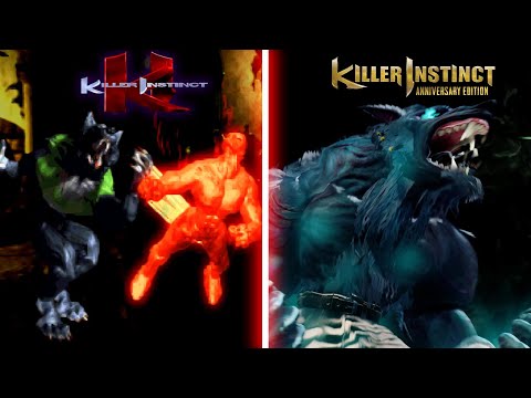 Killer Instinct - All Finishers/Ultimates Comparison - (Original KI 1 vs Anniversary Edition)
