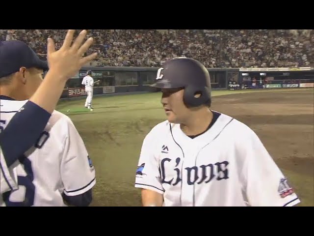 【2回裏】押し込んだ!! ライオンズ・中村の23号同点アーチ!! 2018/8/28 L-E