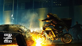 Epic Motorcycle Chase Clip